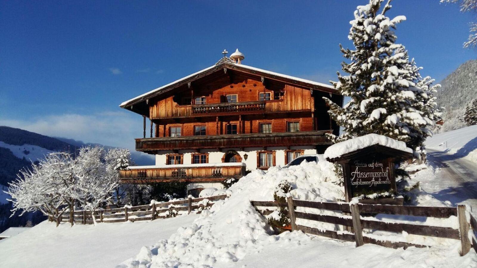 Aussermoos-Zuhaus Alpbach Dış mekan fotoğraf